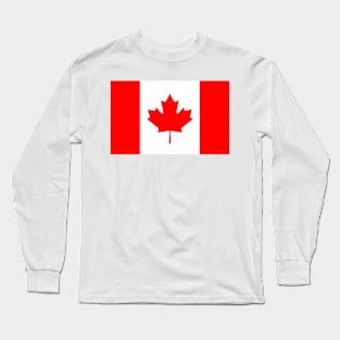 Canadian National Flag Long Sleeve T-Shirt